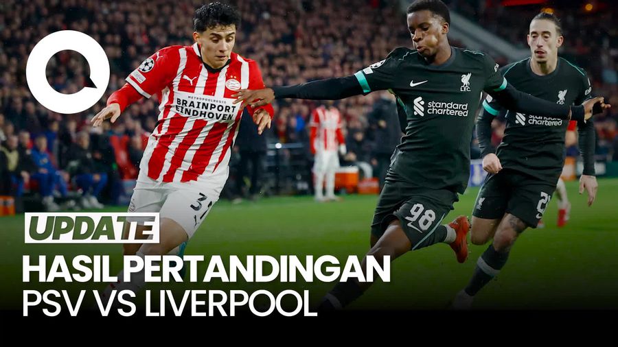 Video: Liverpool Keok di Kandang PSV
