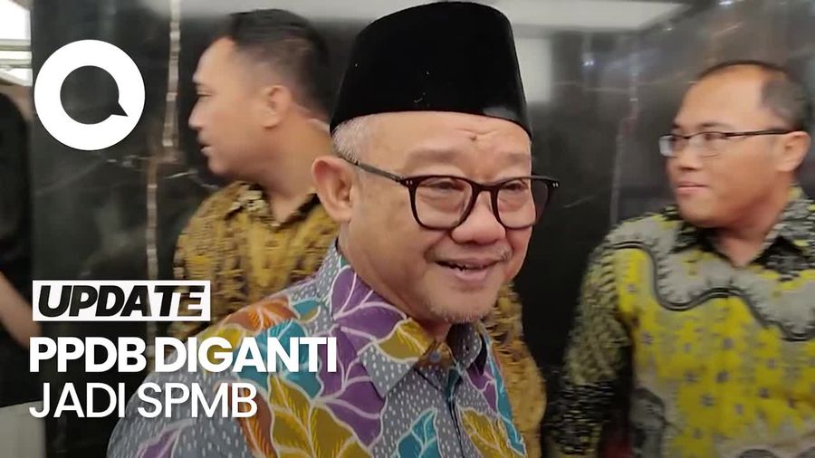 Video: Alasan Mendikdasmen Ubah PPDB jadi SPMB