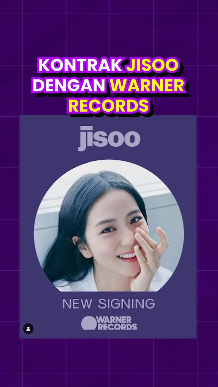 Video: Jisoo BLACKPINK Gabung Warner Records untuk Comeback Solo