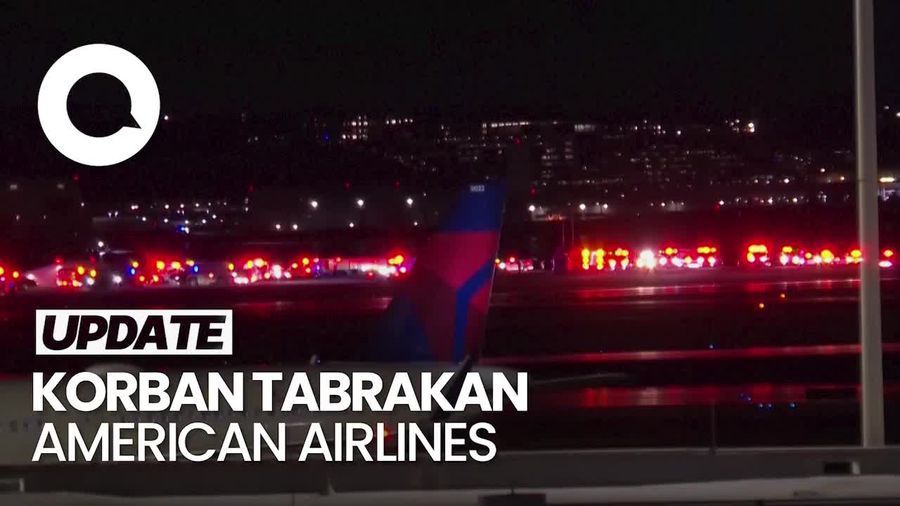 Video: 18 Jenazah Korban Tabrakan Pesawat AS-Black Hawk Ditemukan
