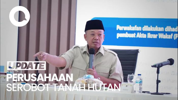 Video Menteri ATR Nusron Ungkap Ada Perusahaan Serobot Tanah Hutan