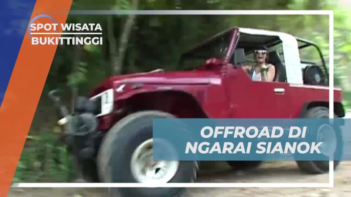 Menaklukkan Medan Offroad di Ngarai Sianok, Bukittinggi