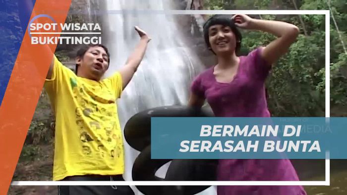 Bermain Air Seru di Sarasah Bunta, Bukittinggi