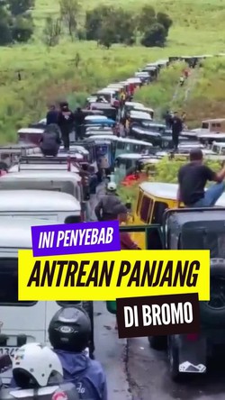 Video: Terungkap Biang Kerok Antrean Panjang Jeep untuk Masuk Bromo