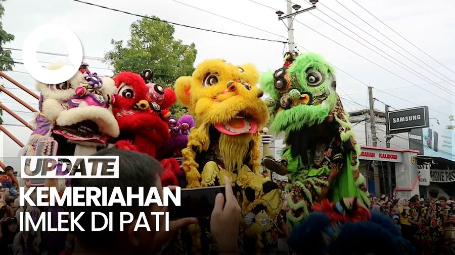 Video Kemeriahan Kirab Budaya di Pati Sambut Tahun Baru Imlek 