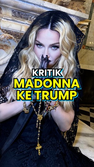 Video: Madonna Kritik Pemerintahan Donald Trump 