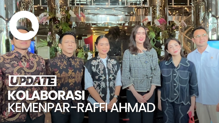 Video: Raffi Ahmad dan The Dudas Minus 1 Temui Menpar, Bahas Apa?