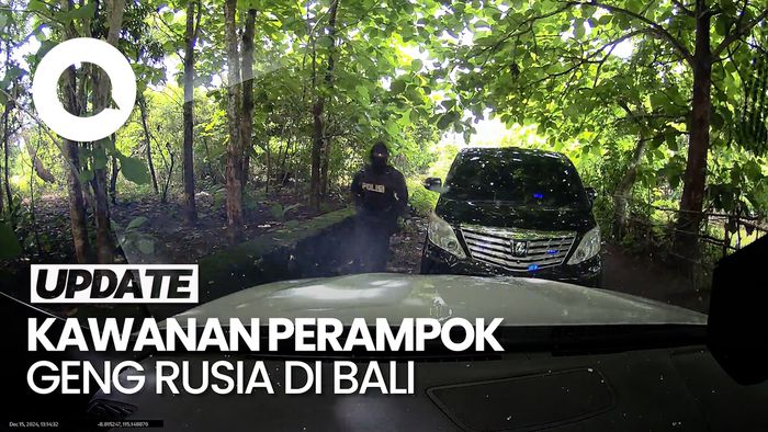 Video: Geng Rusia Pakai Pistol dan Rompi Polisi Saat Rampok WN Ukraina di Bali