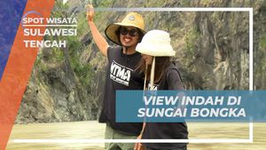 Mengagumi Pemandangan Indah di Sungai Bongka, Sulawesi Tengah