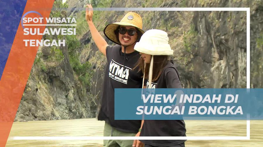 Mengagumi Pemandangan Indah di Sungai Bongka, Sulawesi Tengah