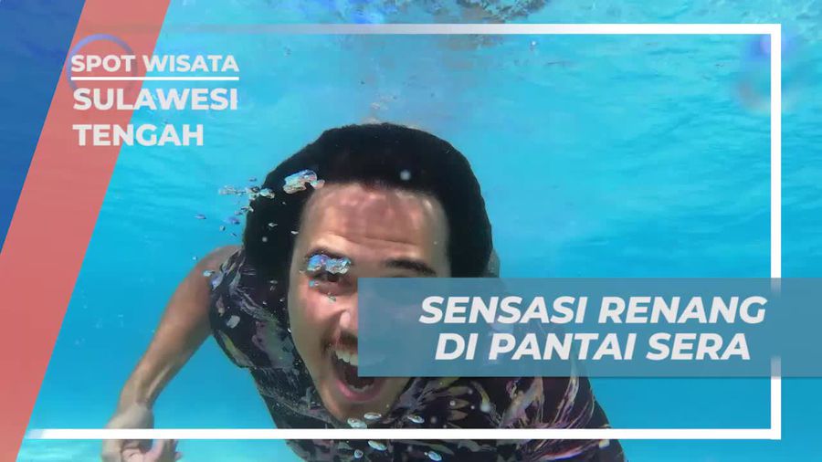 Merasakan Sensasi Berenang di Pantai Sera, Sulawesi Tengah