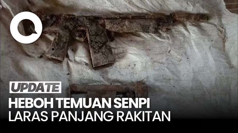 Video: Pria di Poso Temukan Senpi Laras Panjang saat Ingin Menanam Pisang 