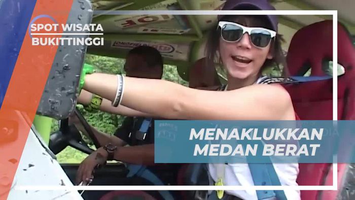 Menghadapi Tantangan Medan Berat di Offroad Ngarai Sianok, Bukittinggi