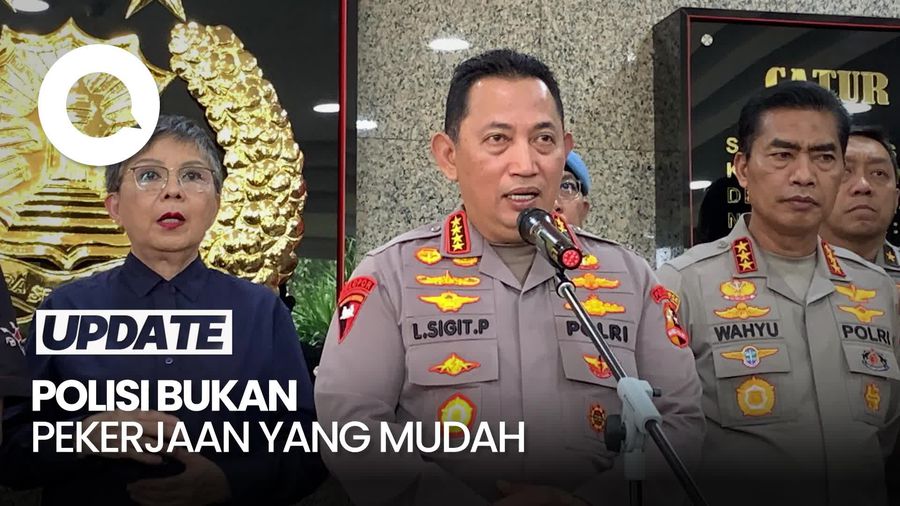 Video Kapolri Sebut Jadi Polisi Bukan Pekerjaan Mudah: Butuh Ketulusan