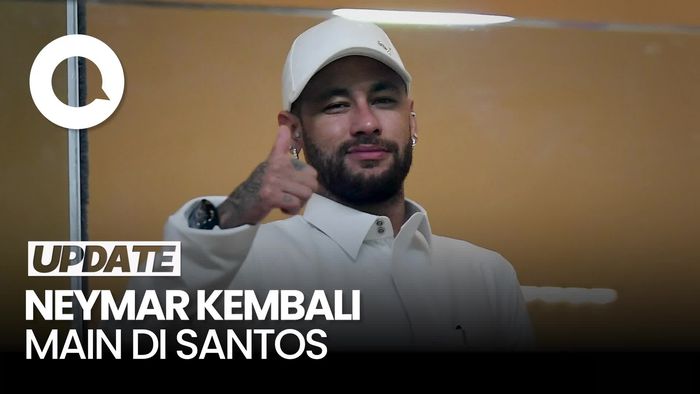 Video: Pengumuman! Neymar Balik Lagi ke Santos