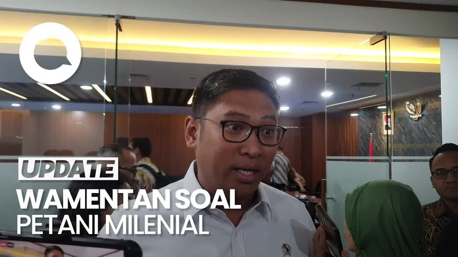 Video Wamentan Bicara Petani Berkurang hingga Program Petani Milenial
