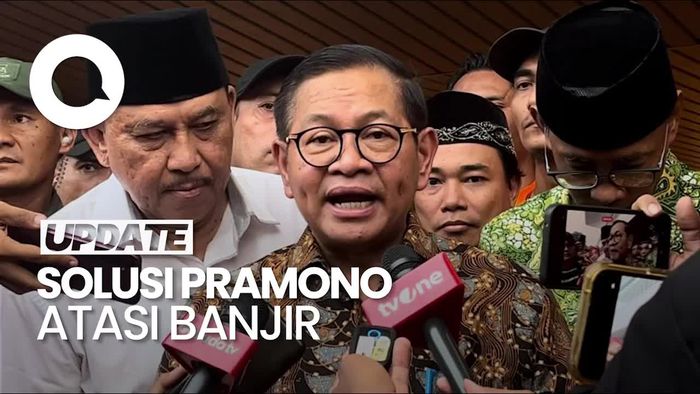 Video: Solusi Pramono Anung soal Banjir di Jakarta