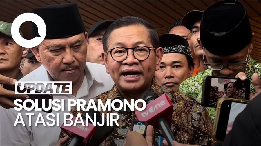 Video: Solusi Pramono Anung soal Banjir di Jakarta