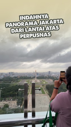 Video: Mengejar Sunset di Lantai Atas Perpusnas