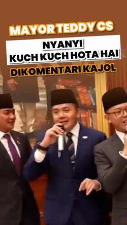 Video: Reaksi Kajol soal Mayor Teddy Cs Nyanyi Kuch Kuch Hota Hai di India