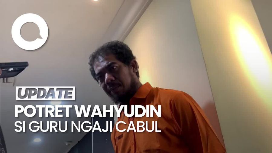 Video: Tampang Wahyudin Guru Ngaji Pelaku Pencabulan 20 Anak di Tangerang