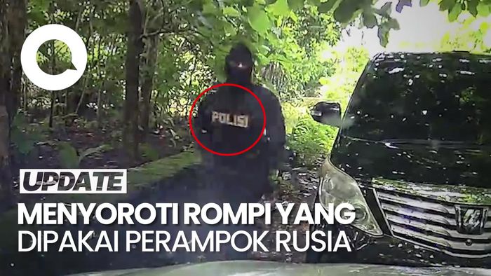 Video: Mencari Tahu Asal Rompi Polisi yang Dipakai Geng Perampok Rusia di Bali