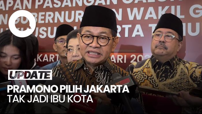 Video: Pramono Lebih Pilih Jakarta Tak Jadi Ibu Kota, Ini Alasannya