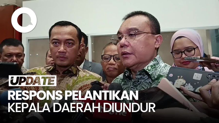 Video: Dasco Bicara soal Pelantikan Kepala Daerah Diundur