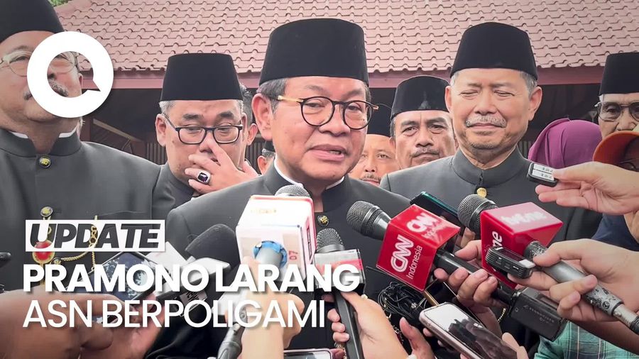 Video Pramono: ASN di Jakarta Jangan Pernah Berpikir Bisa Poligami di Era Saya!