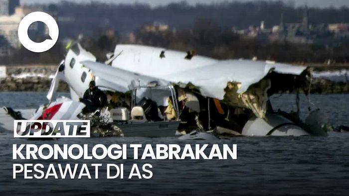 Video: Detik-detik Menegangkan Tabrakan Pesawat-Blackhawk di AS