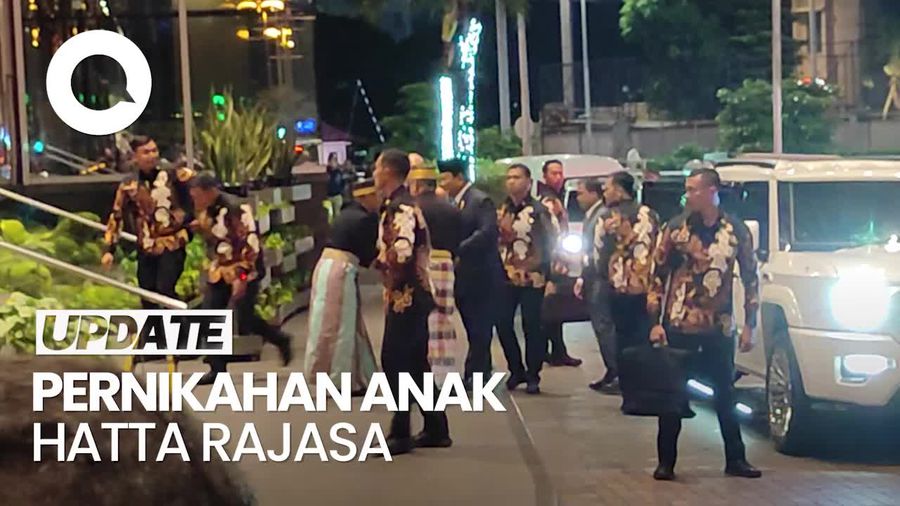 Video: Prabowo, Jokowi hingga SBY Hadiri Pernikahan Putra Hatta Rajasa