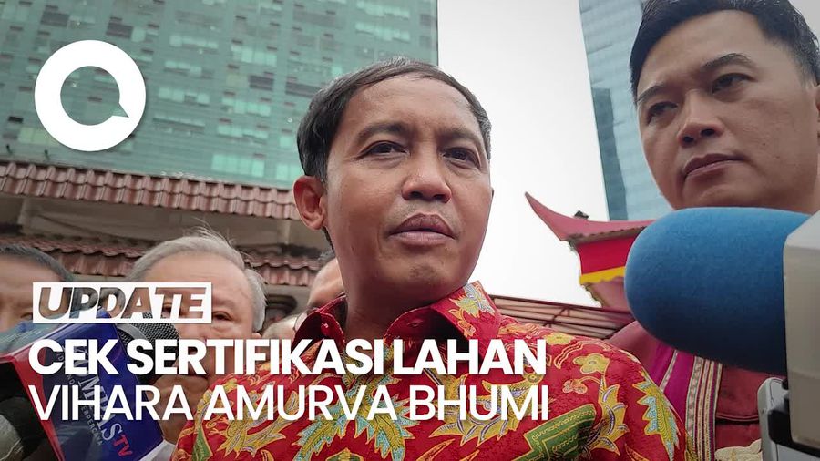 Video Menhut Raja Juli Sambangi Vihara Amurva Bhumi, Soroti Sertifikasi Lahan