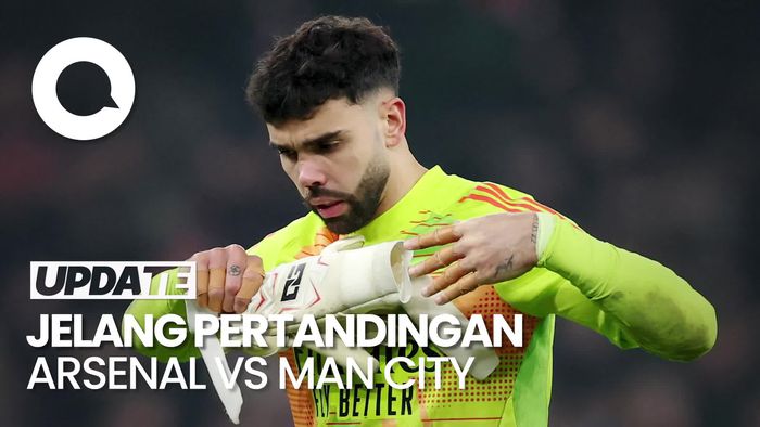 Video: Arteta Pastikan David Raya Absen di Match Arsenal Vs Man City