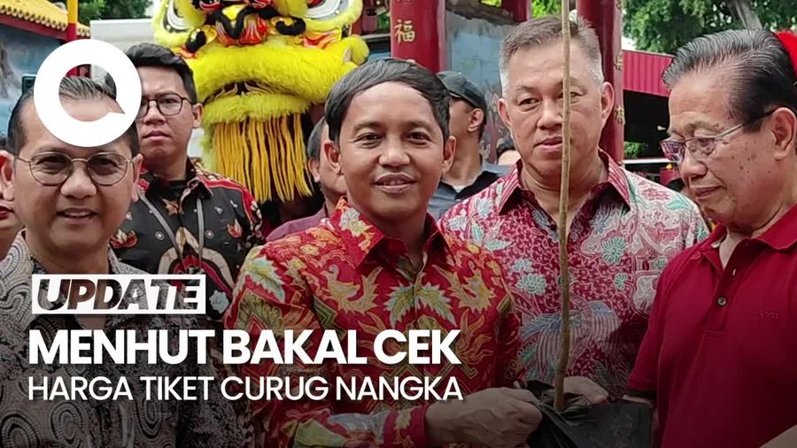 Video Masuk Curug Nangka Dipatok Rp 54.900, Menhut Raja Juli: Saya Cek Nanti