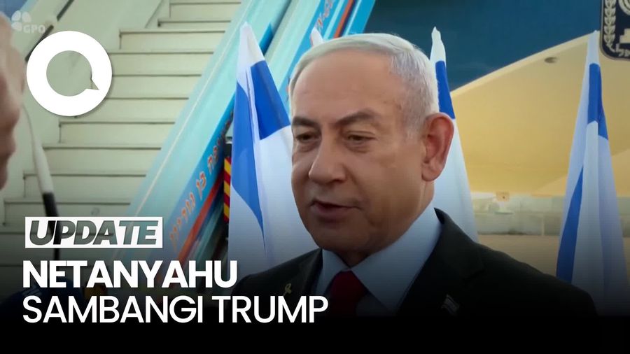 Video: Netanyahu Terbang ke AS Temui  Donald Trump