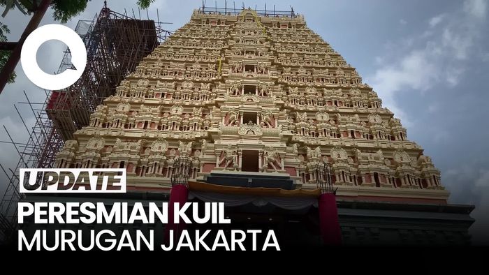 Video: Kuil Murugan Jakarta Diresmikan, Terbesar di Asia Tenggara