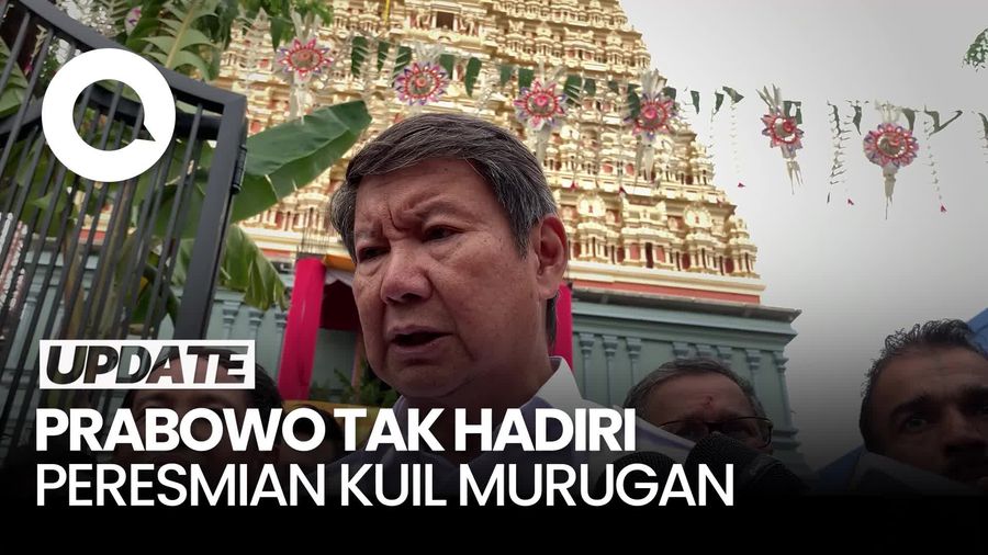 Video: Hashim Ungkap Alasan Prabowo Tak Hadiri Peresmian Kuil Murugan