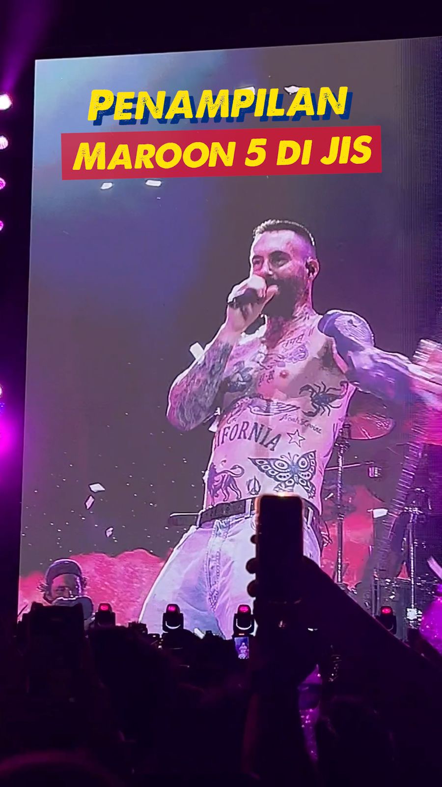 Video: Adam Levine Minta Dipeluk Setelah Bisa Kembali ke Jakarta