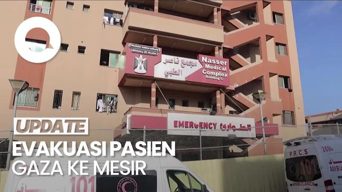 Video Momen WHO Evakuasi Pasien Gaza ke Mesir