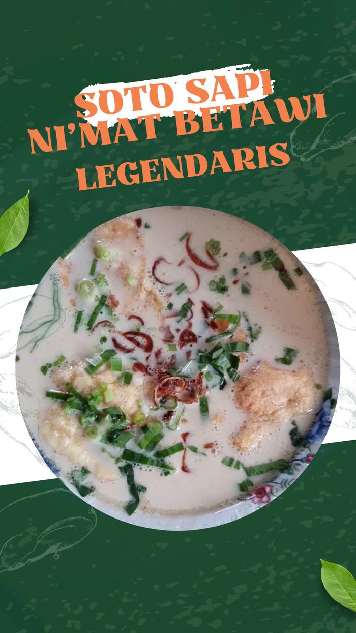 Video: Soto Sapi Nimat Betawi Legend di Jatinegara, Sudah 72 Tahun! 