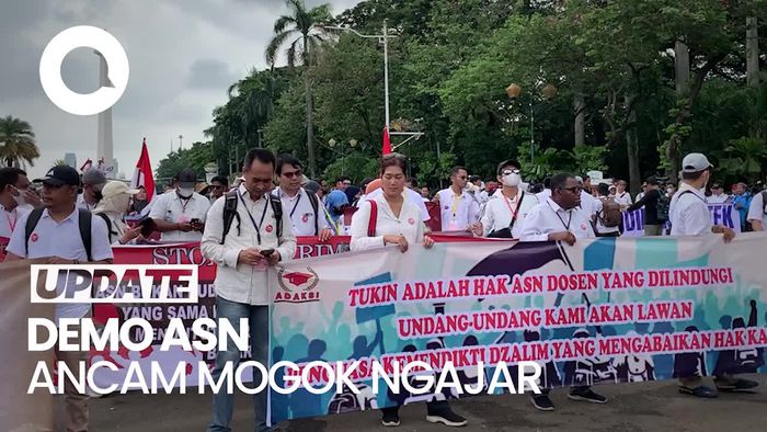 Video: Dosen ASN Ancam Mogok Ngajar Nasional Jika Tukin Tak Turun