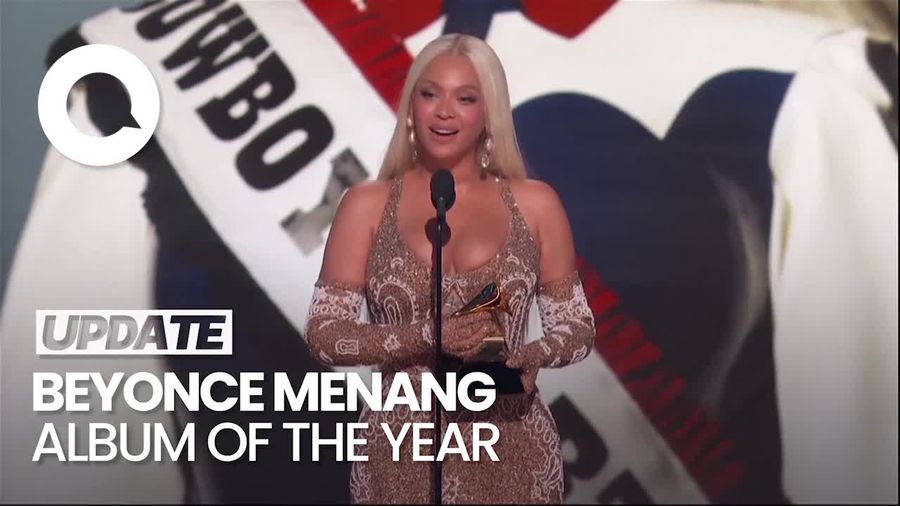 Video: Momen Haru saat Beyonce Menangkan Album of The Year Grammy 2025
