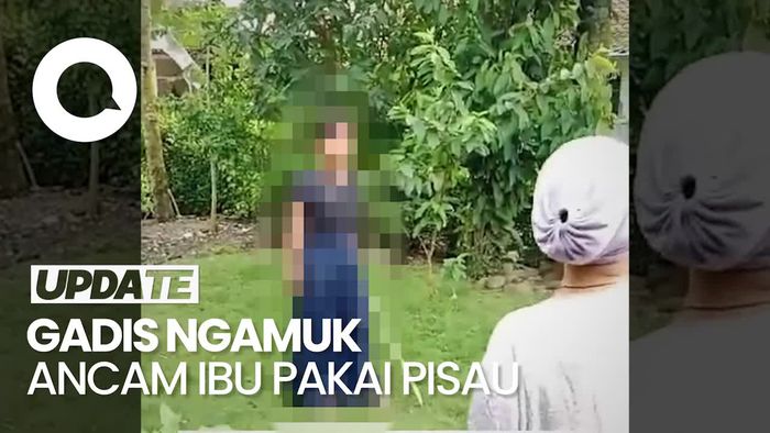 Video Gadis di Pemalang Ancam Ibu Pakai Pisau gegara Tak Dibelikan Skincare
