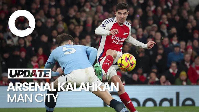 Video: Arsenal Gilas Manchester City, Skor Akhir 5-1