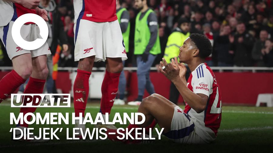 Video Selebrasi Lewis-Skelly Sindir Erling Haaland