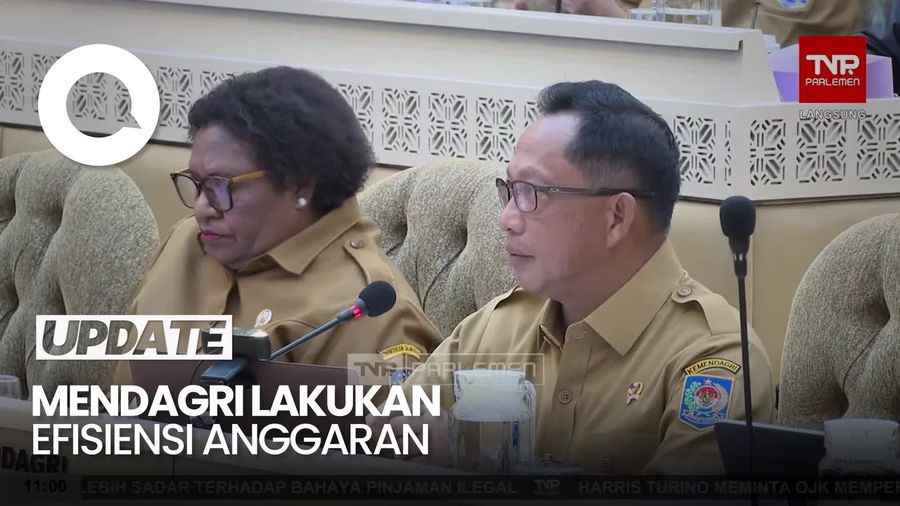 Video: Mendagri Pangkas Anggaran ATK hingga Perjalanan Dinas, Totalnya Rp 2,7 Triliun