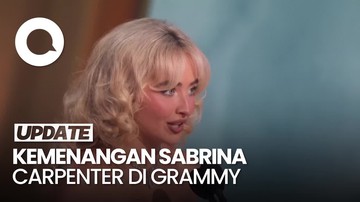 Video Sabrina Carpenter Sabet Grammy Pertamanya: Aku Akan Menangis