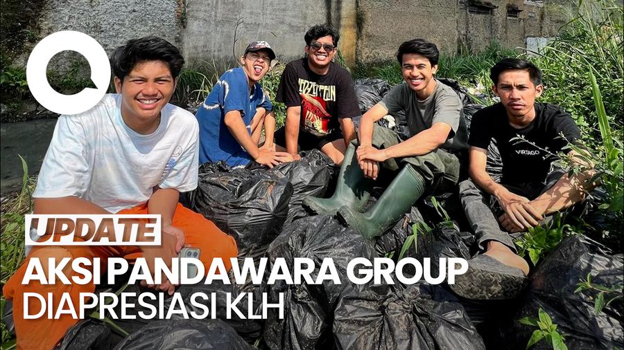 Video: KLH Apresiasi Aksi Pandawara Group Bersihkan Sungai Citarum