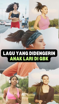 Video: Spill Lagu yang Didengerin Anak Lari GBK