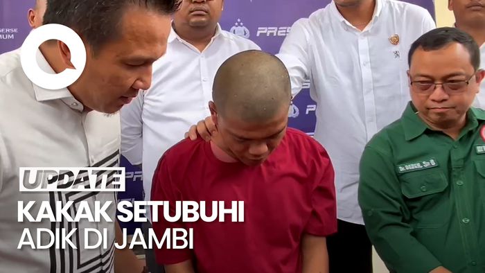 Video: Pria di Jambi yang Setubuhi Adik Kandung hingga Hamil Jadi Tersangka